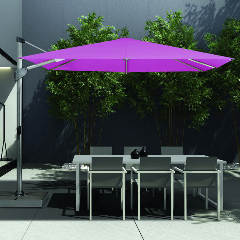 Outdoor minimal design home, summer lounge dining yard